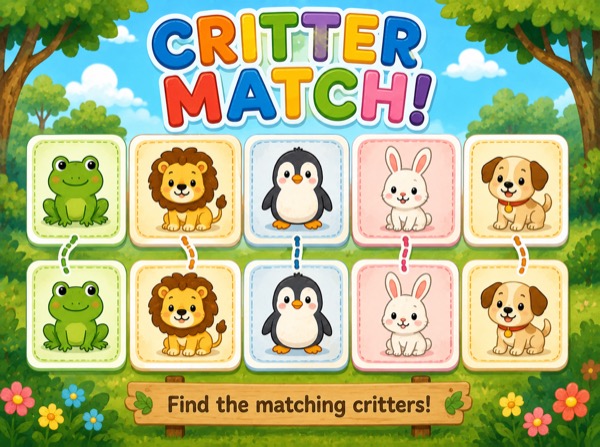 Critter Match